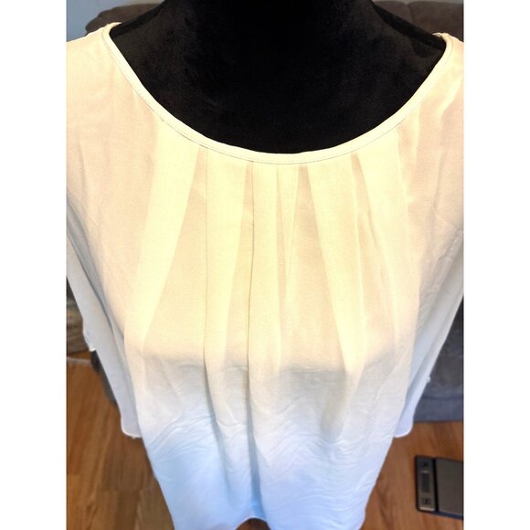 Max Edition Womens Tunic 2X Angel Wings Sleeves NWT Airy Blouse Flowy Pull over - Picture 5 of 8